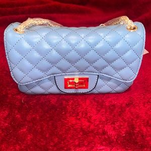 Baby Blue Crossbody Purse💙🤍